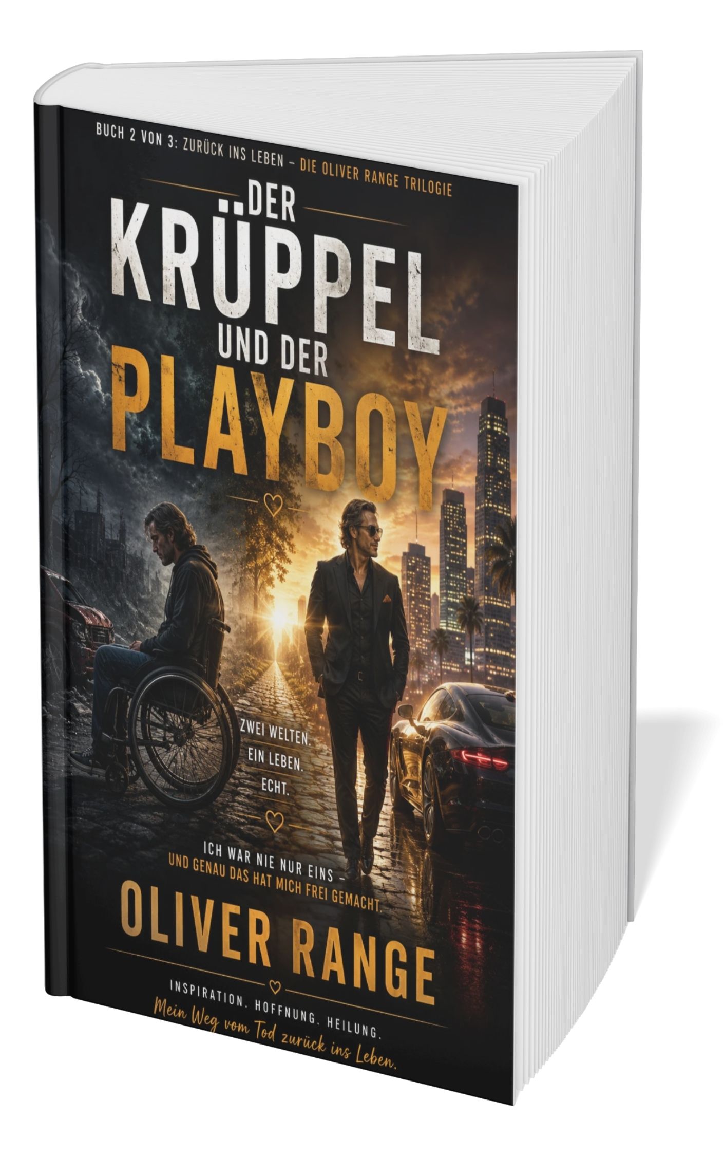 Buchcover Der Krüppel und der Playboy von Oliver Range