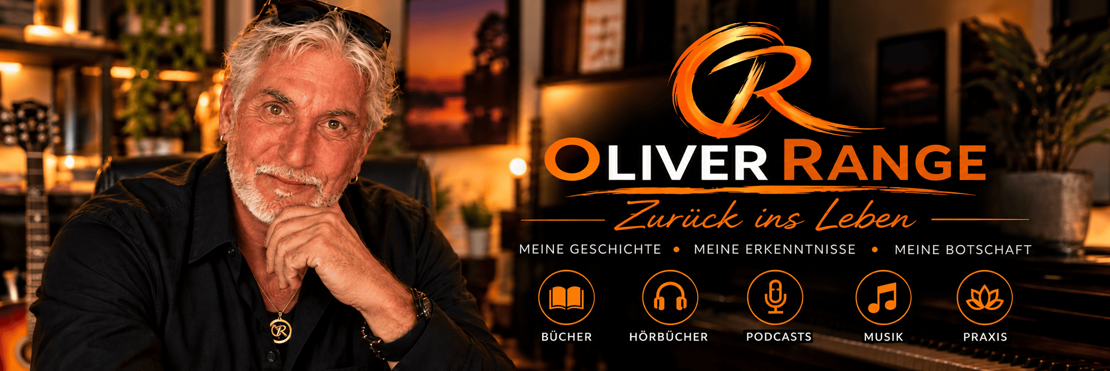 Oliver Range – Hypnose & Psychotherapie in Bad Aibling – Zurück ins Leben Banner